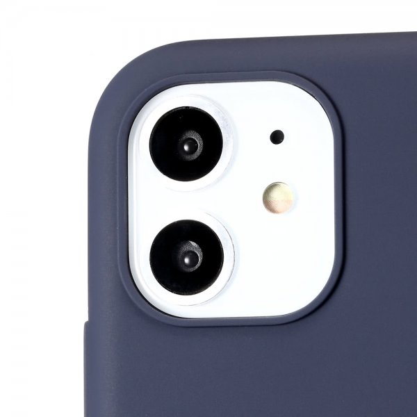 holdit iPhone 11 -silikonikuori, tummansininen