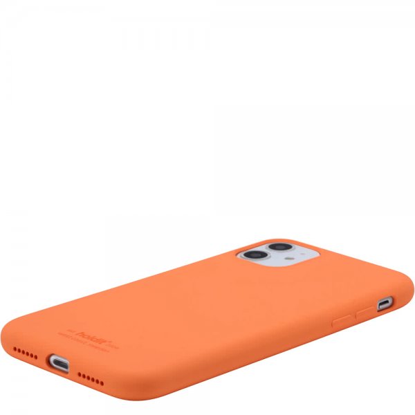 holdit iPhone 11 Silikonikuori Oranssi
