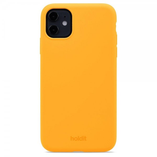 holdit iPhone 11 Silikonikuori Orange Juice