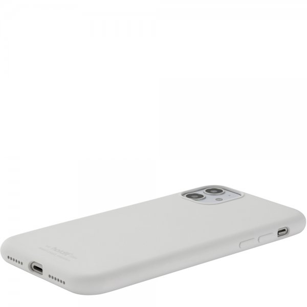 holdit iPhone 11 Silikonisuojakuori Valkoinen