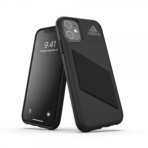 Adidas iPhone 11 -suojakuori SP Protective Pocket Case, musta