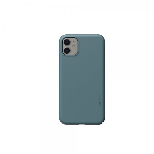 Nudient iPhone 11 -suojakuori Thin Case V3 Aqua Teal