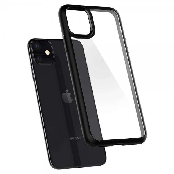 Spigen iPhone 11 Ultra Hybrid -suojakuori, mattamusta