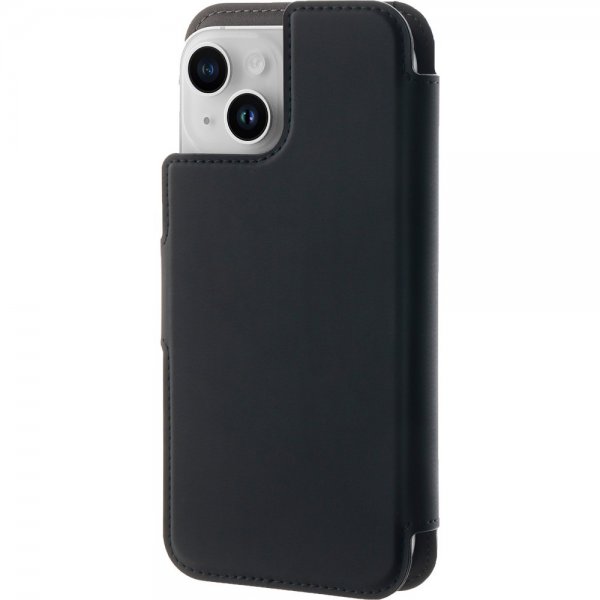 Puro iPhone 12/13/14/15 Pro Max/iPhone 14/15 Plus MagSafe Folio -suojakotelo, musta