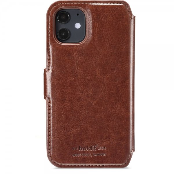 holdit iPhone 12 Mini Suojakotelo Berlin Irrotettava Kuori Tummanruskea