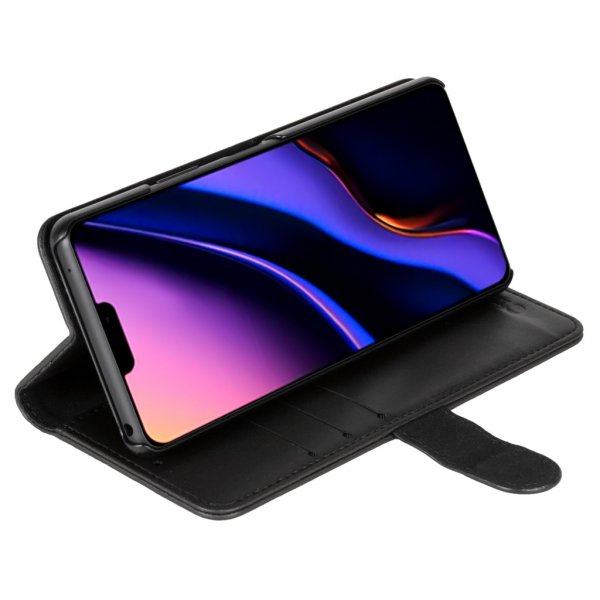 Krusell iPhone 12/iPhone 12 Pro Kotelo PhoneWallet Musta