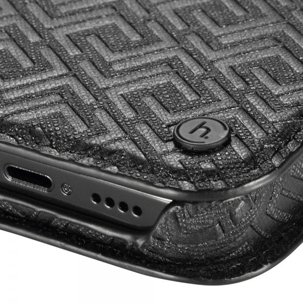 holdit iPhone 12 Mini Kotelo Stockholm Irrotettava Kuori Celia Musta