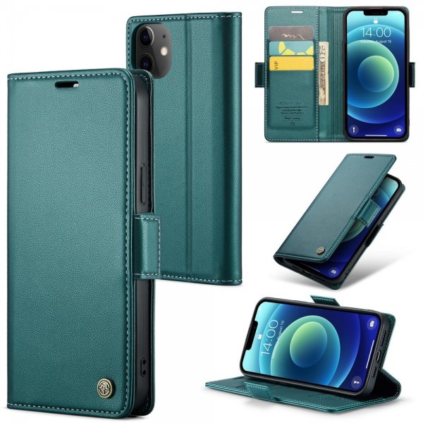 CaseMe iPhone 12/iPhone 12 Pro Kotelo 023 Series Vihreä