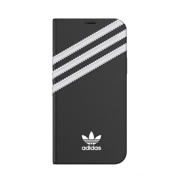 Adidas iPhone 12/iPhone 12 Pro Kotelo Booklet Case Musta