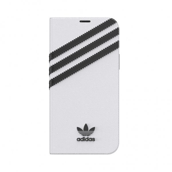 Adidas iPhone 12/iPhone 12 Pro Kotelo Booklet Case Valkoinen