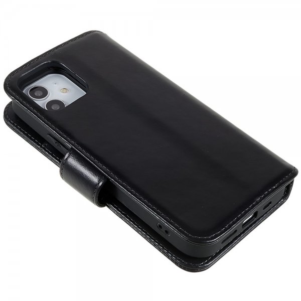 Nordic Covers iPhone 12/iPhone 12 Pro Kotelo MagLeather Raven Black