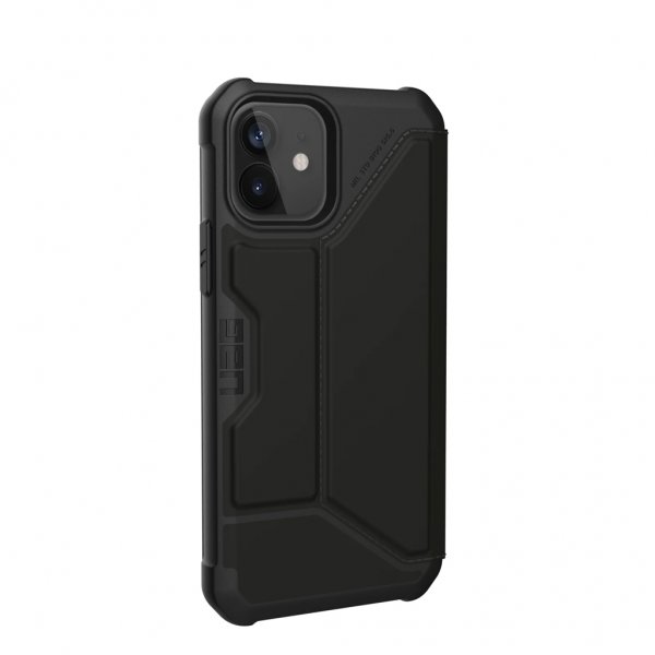 Urban Armor Gear (UAG) iPhone 12/iPhone 12 Pro Kotelo Metropolis PU Musta