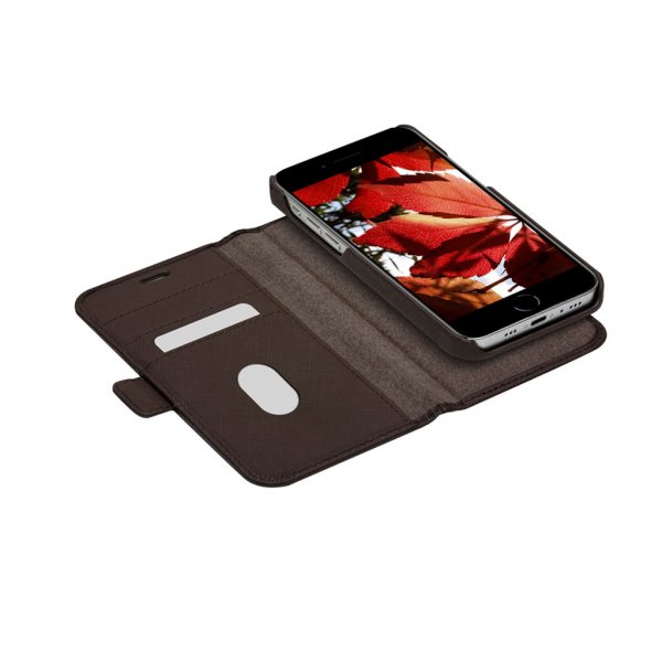 dbramante1928 iPhone 12/iPhone 12 Pro -kotelo New York Irrotettava kuori Dark Chocolate