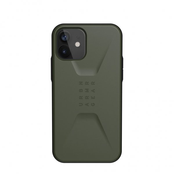 Urban Armor Gear (UAG) iPhone 12/iPhone 12 Pro -suojakuori, Civilian, oliivi