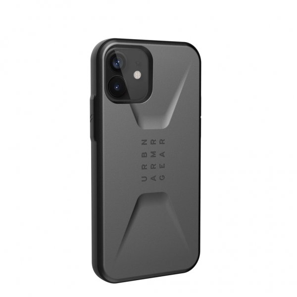 Urban Armor Gear (UAG) iPhone 12/iPhone 12 Pro Suojakuori Civilian Silver