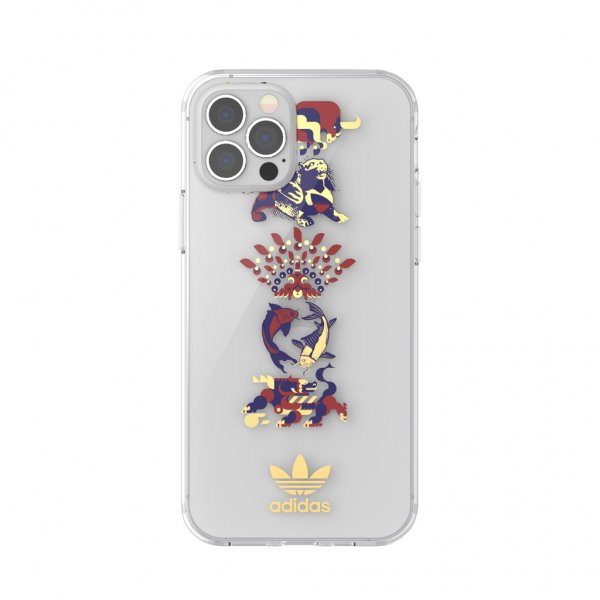 Adidas iPhone 12/iPhone 12 Pro Suojakuori Clear Case CNY SS21