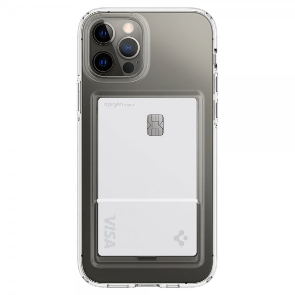 Spigen iPhone 12/iPhone 12 Pro Kuori Crystal Slot Crystal Clear