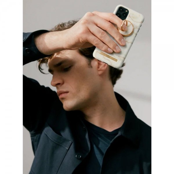 Ideal of Sweden iPhone 12/iPhone 12 Pro Kuoret Fashion Case Golden Pearl Marble