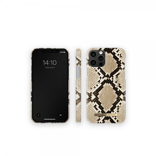 Ideal of Sweden iPhone 12/iPhone 12 Pro -kuori Fashion Case Sahara Snake