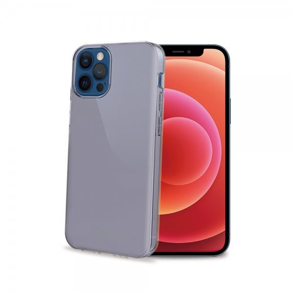 Celly iPhone 12/iPhone 12 Pro Suojakuori GELSKIN Läpinäkyvä