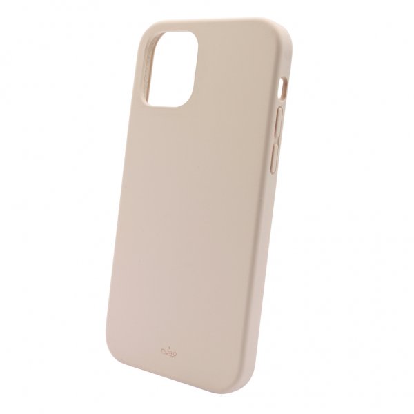 Puro iPhone 12/iPhone 12 Pro -kuori Icon Pinkki
