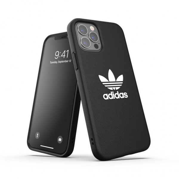 Adidas iPhone 12/iPhone 12 Pro Kuori Moulded Case Basic Musta