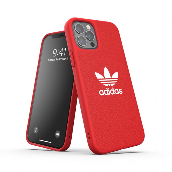 Adidas iPhone 12/iPhone 12 Pro Suojakuori Moulded Case Canvas Scarlet