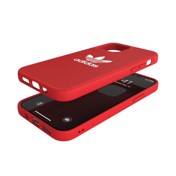 Adidas iPhone 12/iPhone 12 Pro Suojakuori Moulded Case Canvas Scarlet