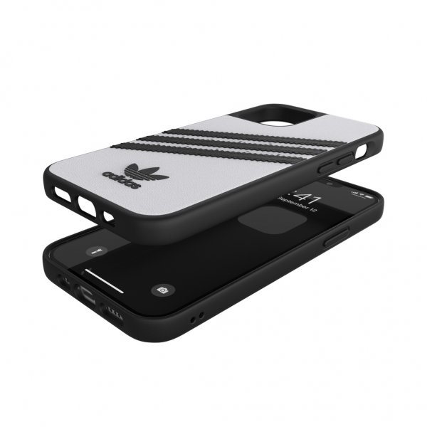 Adidas iPhone 12/iPhone 12 Pro Suojakuori Moulded Case PU Valkoinen