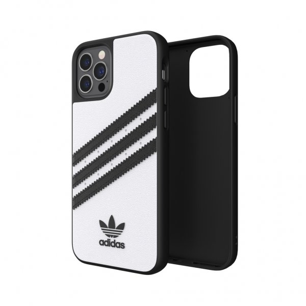 Adidas iPhone 12/iPhone 12 Pro Suojakuori Moulded Case PU Valkoinen