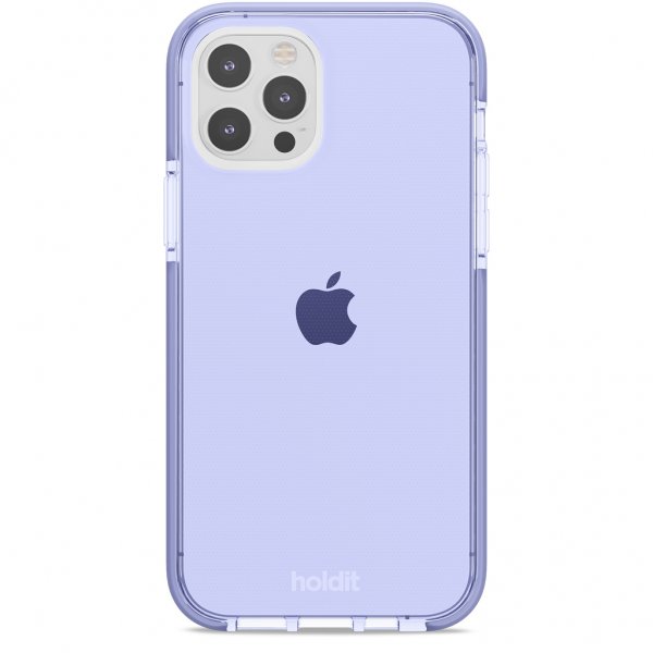 Holdit iPhone 12/iPhone 12 Pro Seethru Lavender -kuori