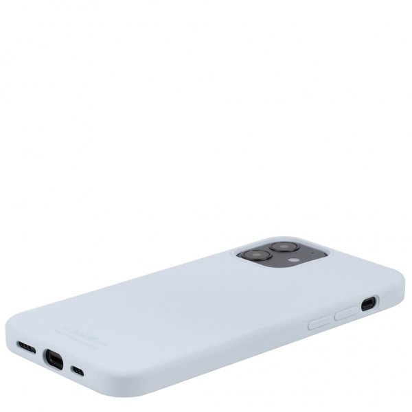 holdit iPhone 12/iPhone 12 Pro Silikonikuori Mineral Blue