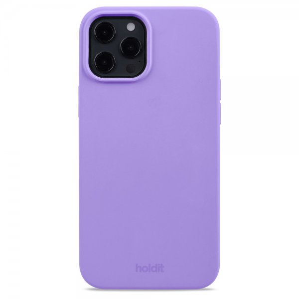 holdit iPhone 12/iPhone 12 Pro Silikonikuori Violetti