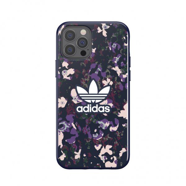 Adidas iPhone 12/iPhone 12 Pro Suojakuori Snap Case Graphic AOP Collegiate Navy/Active Purple