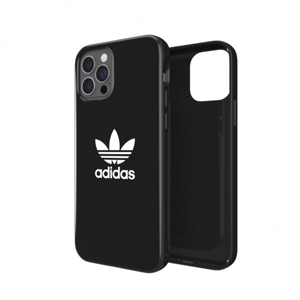 Adidas iPhone 12/iPhone 12 Pro Snap Case Trefoil Musta
