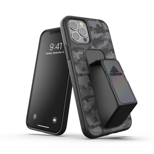 Adidas iPhone 12/iPhone 12 Pro Suojakuori SP Grip Case Musta