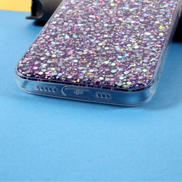 Nordic Covers iPhone 12/iPhone 12 Pro Kuoret Sparkle Series Lilac Purple