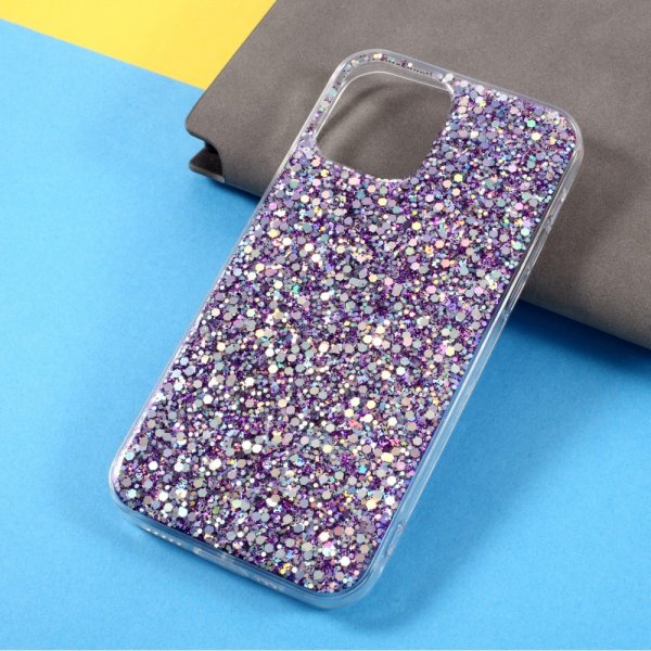 Nordic Covers iPhone 12/iPhone 12 Pro Kuoret Sparkle Series Lilac Purple