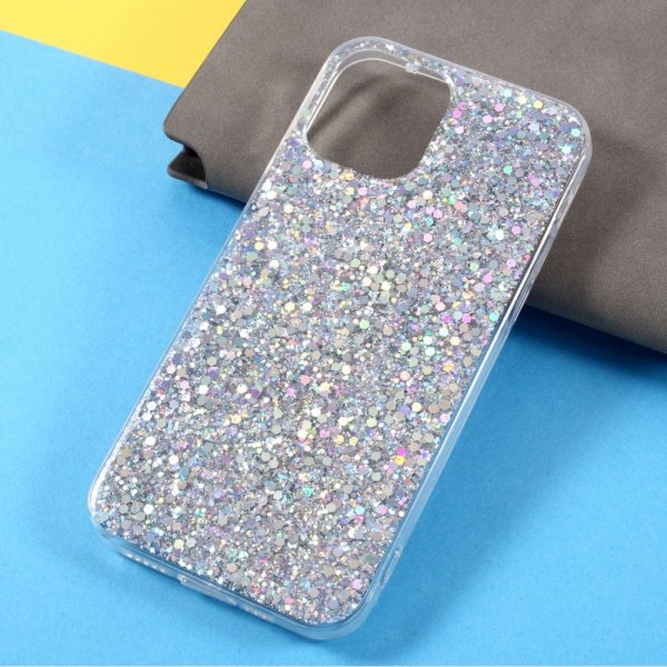 Nordic Covers iPhone 12/iPhone 12 Pro Kuori Sparkle Series Stardust Silver