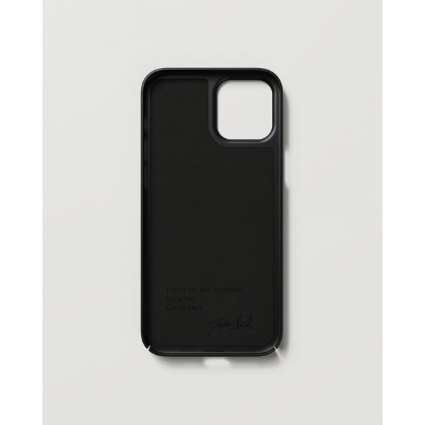 Nudient iPhone 12/iPhone 12 Pro Kuori Thin Case MagSafe Ink Black