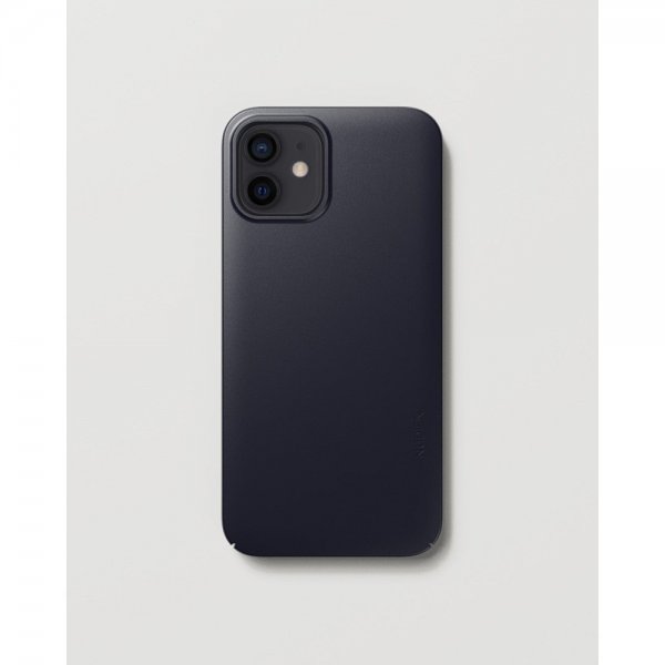 Nudient iPhone 12/iPhone 12 Pro Kuori Thin Case MagSafe Midwinter Blue