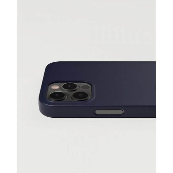 Nudient iPhone 12/iPhone 12 Pro Kuori Thin Case MagSafe Midwinter Blue