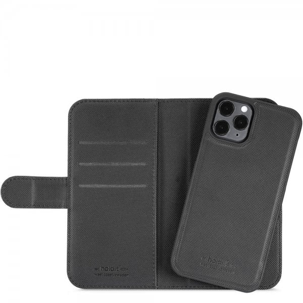 holdit iPhone 12/iPhone 12 Pro Kotelo Irrotettava Kuori Musta