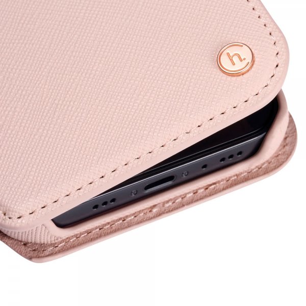 holdit iPhone 12/iPhone 12 Pro Kotelo Stockholm Irrotettava Kuori Ruusu