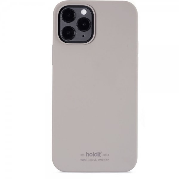 holdit iPhone 12/iPhone 12 Pro Silikonikuori Taupe