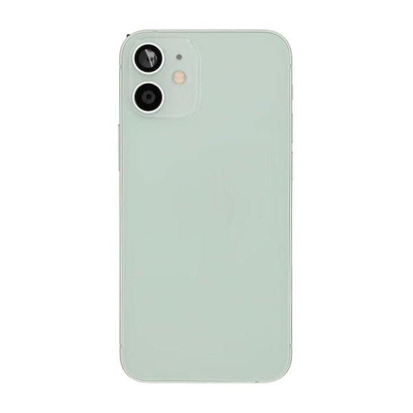 iPhone 12 Mini Takakansi Kokonaisena Pienosien Kanssa - Vihreä
