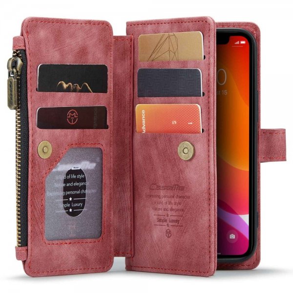 CaseMe iPhone 12 Mini -suojakuori C30-sarja Punainen