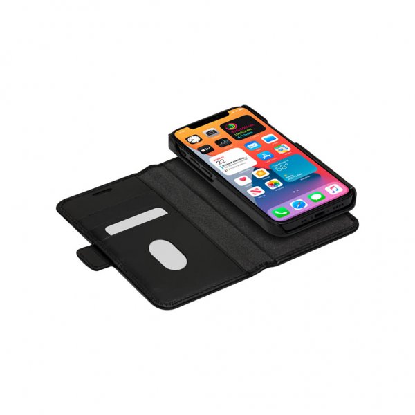 dbramante1928 iPhone 12 Mini Kotelo Lynge Irrotettava Kuori Musta