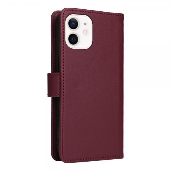 Betopnice iPhone 12 Mini Kotelo Irrotettavalla Kuorella 005 Punainen