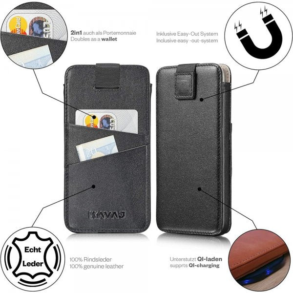 Kavaj iPhone 12 Mini Kotelo Miami Musta